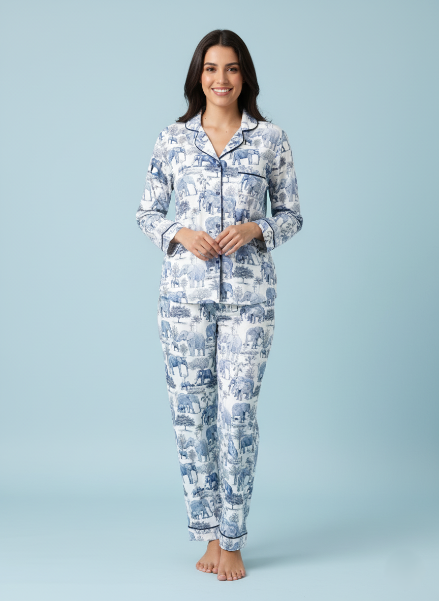 Pantalón Camisa / Satín ELEFANTES