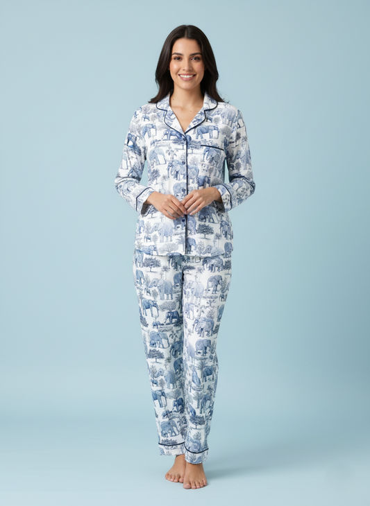 Pantalón Camisa / Satín ELEFANTES