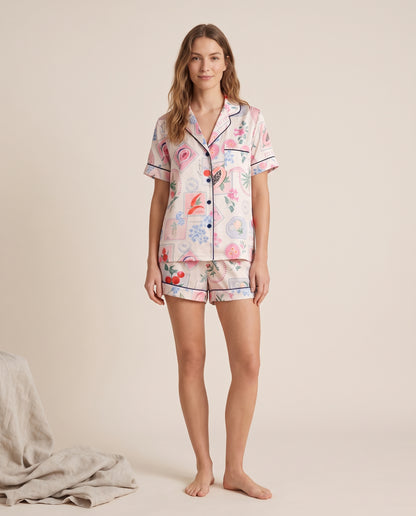 Short camisa / Seda FRUTAL