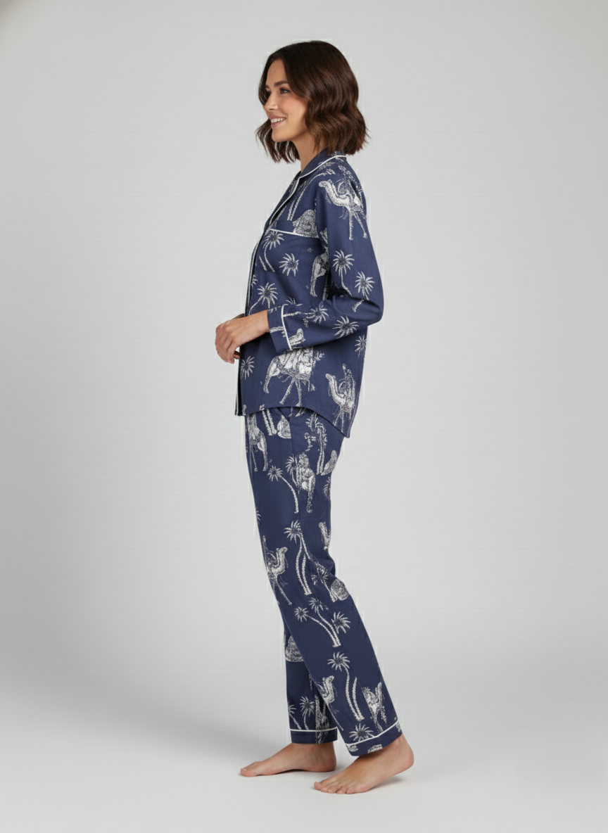 Pantalón Camisa / Satín CAMELLOS