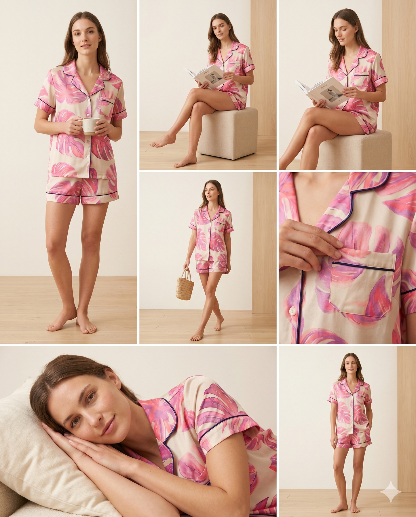 Short camisa / Seda ANTONIA