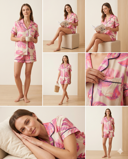 Short camisa / Seda ANTONIA