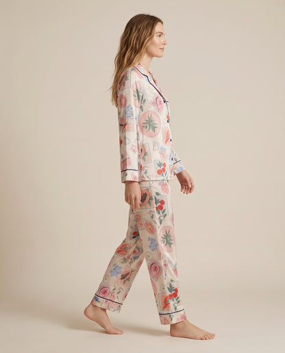 Pantalón camisa / Seda FRUTAL