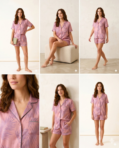 Short camisa / Seda EMILIA