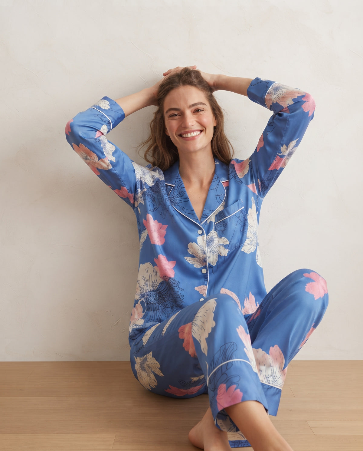 Pantalón camisa / Seda LIRIO