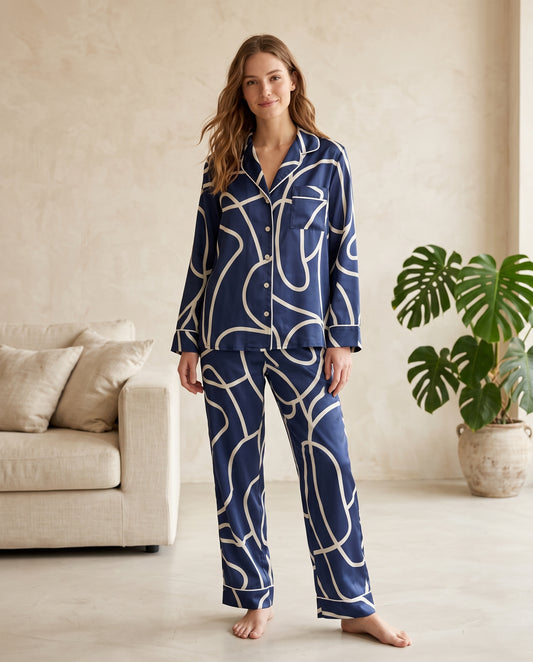 Pantalón camisa / Seda PETUNIA