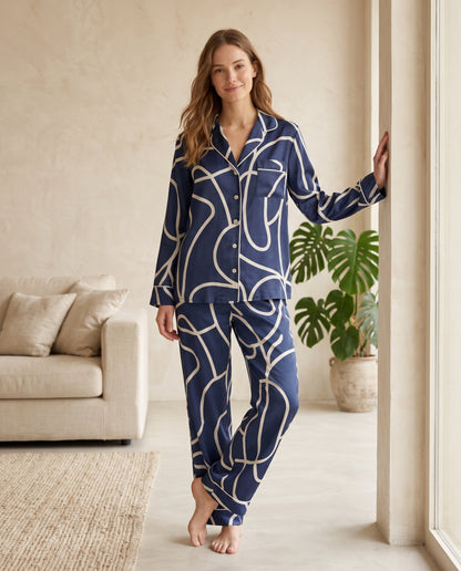 Pantalón camisa / Seda PETUNIA