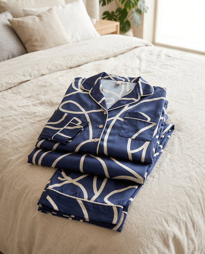 Pantalón camisa / Seda PETUNIA